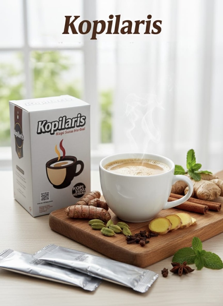 Kopilaris Kopi Susu Herbal 10 Sachet